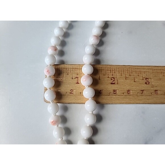 Double-Stranded Glass Beaded Necklace Vintage, READ - Picture 10 of 10